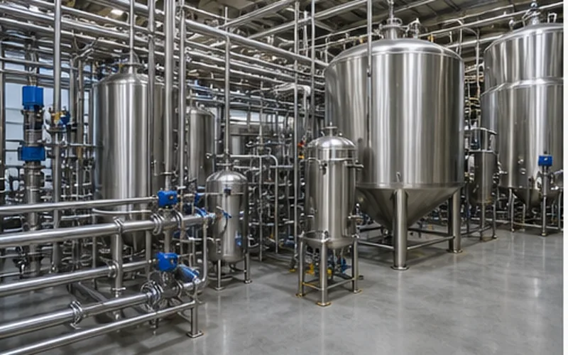 Dairy and Beverage Processing stainless steel supply photo
