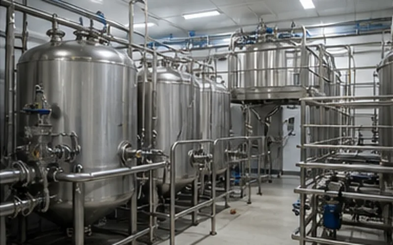 Food Processing stainless steel supply photo