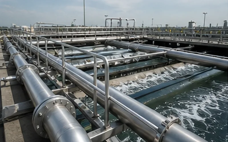 Water Treatment and Utilities stainless steel supply photo